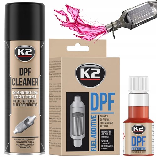 K2 ZESTAW DO CZYSZCZENIA REGENERACJI FILTRÓW DPF