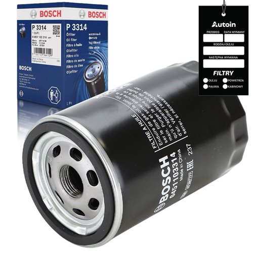 Filtr oleju Bosch 0 451 103 314 Audi VW Seat Skoda 1.6 1.8 2.0