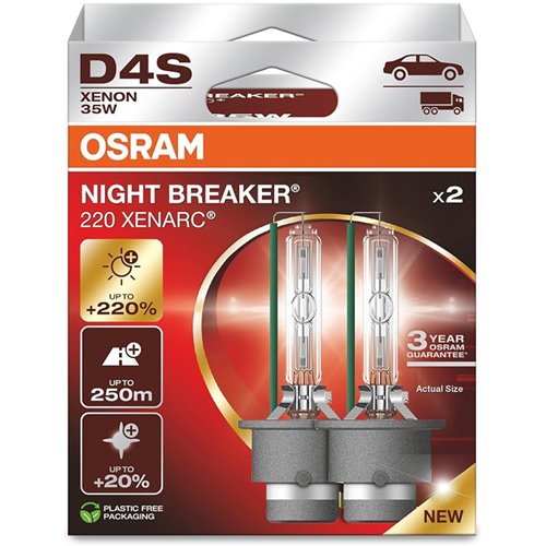 Żarówki D4S OSRAM Xenarc Night Breaker Laser 66440XN2-2HB (2 szt.)