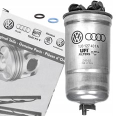 Oryginalny filtr paliwa 1j0127401a VW Audi Seat Skoda