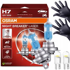 Żarówki Osram Night Breaker Laser +150% H7 55 W + 